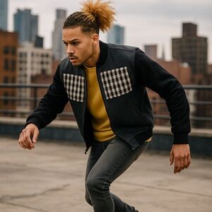 Men's Varsity Style Jacket